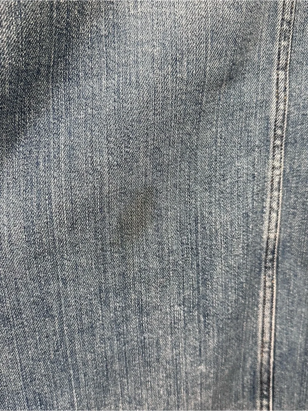Free People Distressed Long Denim Jacket - Picture 9 of 11